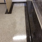 Terrazzo after rejuvenation & sealer application