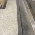 existing terrazzo before rejuvenation