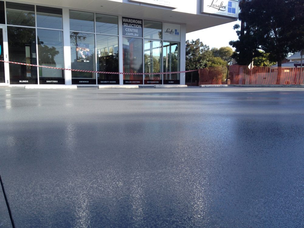 non-slip external car park coating