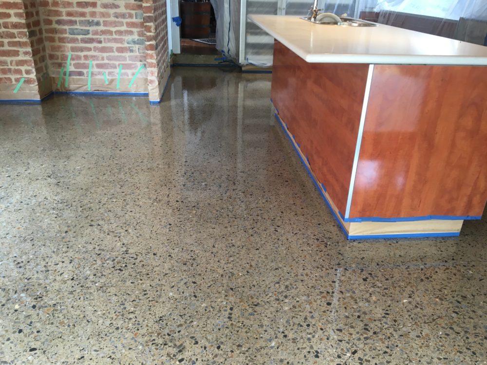 Polished Concrete Look Naked Concrete Floor Adelaide