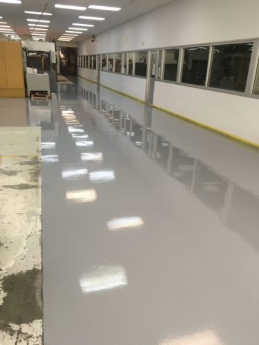 Partial Production Area Epoxy Resurfacing